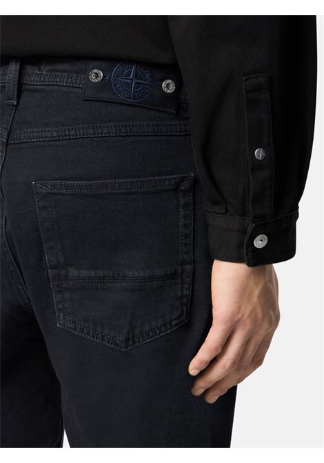 j100007 jeans man black STONE ISLAND | L1S14 J100007 S0J12VJ901